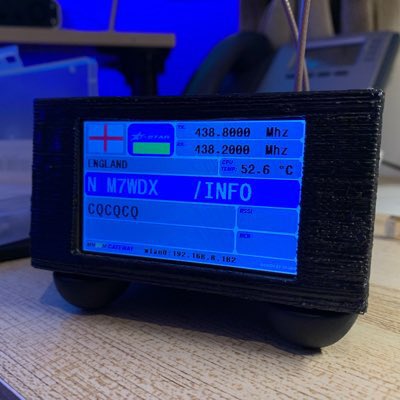 larry's radio on a monitor